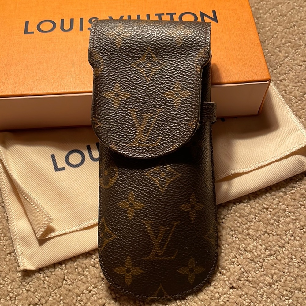 Louis Vuitton Glasses Case Monogram Canvas